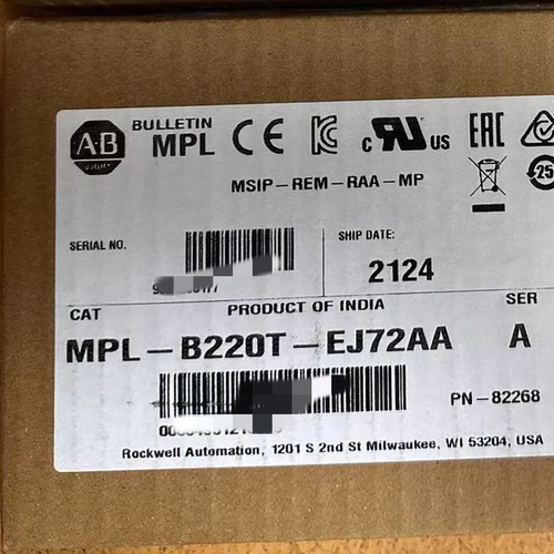 议价MPL-B220T-EJ72AA Allen-Bradl 工控自动化配件维修