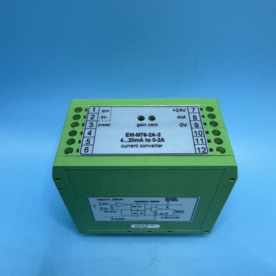 议价EM-M76-2A-2 电流变送器 瑞联信号转换隔离模块维修