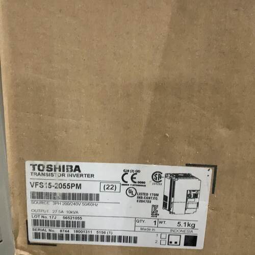 议价VFS15-2055PM 东芝变频器 200V 工业变频调速设备维修