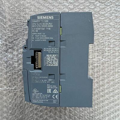 议价6ES7 214-1HG40-0XB0 PLC模块 CPU 1214C DC/DC/RLY维修