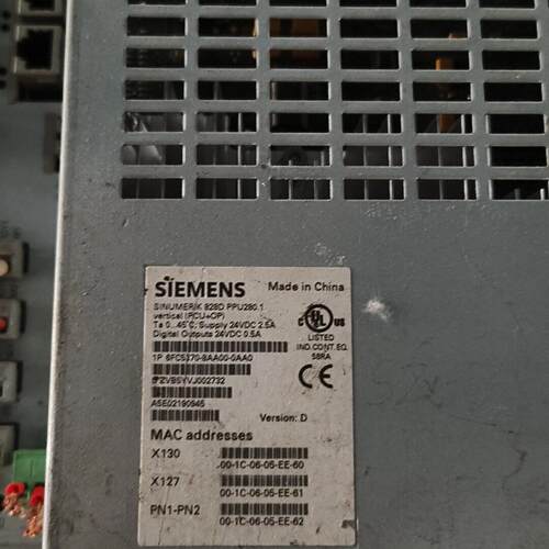 议价6FC5370-8AA00-0AA0 828D系统PPU 数控工控配件维修