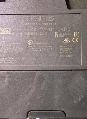 议价6ES7 315-2AH14-0AB0 CPU模块 SIMATIC S7-300 工控模块维修