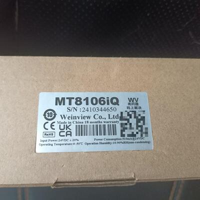 议价MT8106iQ 工业人机界面触控屏 工控自动化触控设备维修