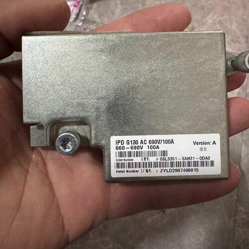 议价6SL3351-3AH31-0DA0 IPD G130 工控驱动模块 100A版本A维修