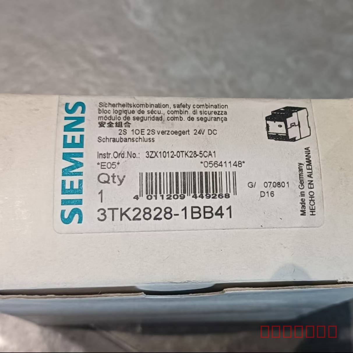 议价全新西门子3TK2828-1BB41安全继电器，维修