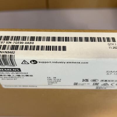 议价6ES7 534-7QE00-0AB0 模拟输入输模组 S7-1500工控模块维修