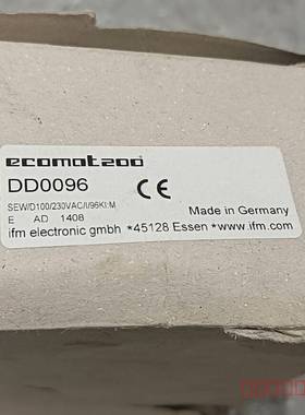 议价全新易福门（SEW）IFM控制器DD0096，原维修