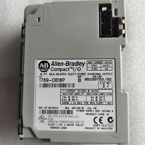议价1769-OB16P AB罗克韦尔 Compact I/O工控输模块维修