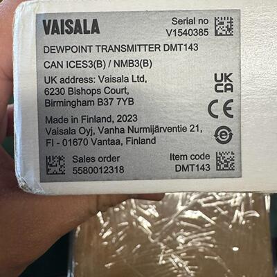 议价DMT143 露点变送器 VAISALA工业检测测量仪器维修
