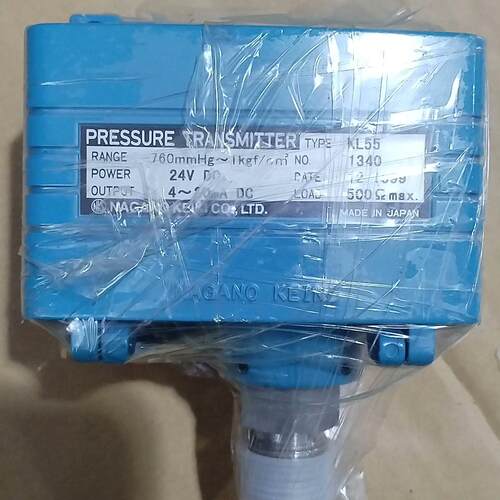 议价KL55 压力变送器 760mmHg~1kgf/cm2 24V DC 4~20mA输维修