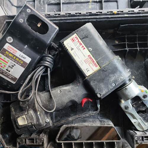 议价PV611 ELPRESS液压压线钳 电动压接配线工具维修