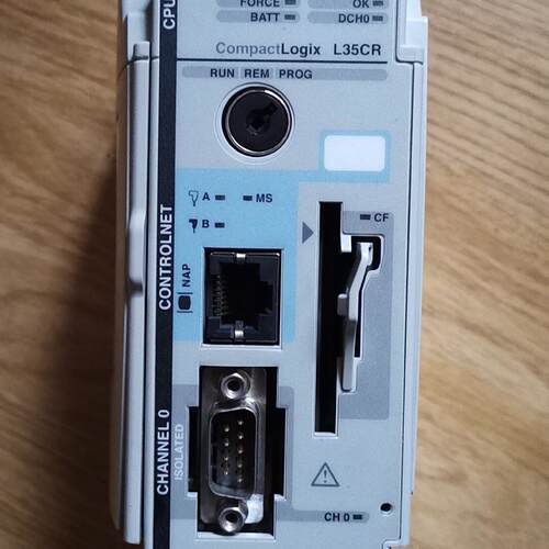 议价1769-L35CR 工控CPU控制模块 ControlNet通讯隔离接口维修