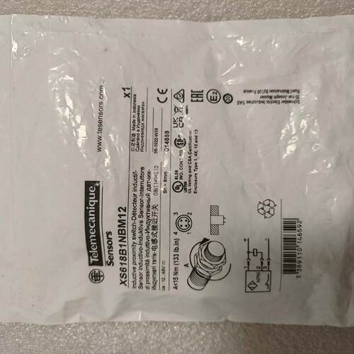 议价XS618B1NBM12 电感式接近开关 工业自动化感应传感器维修