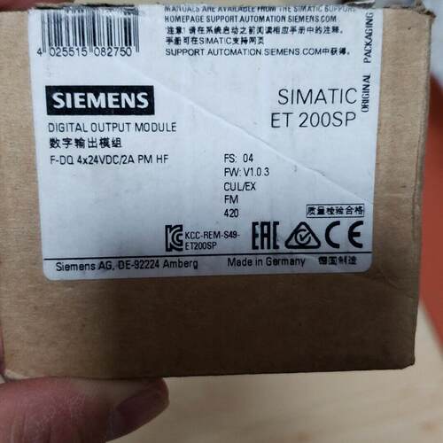 议价6es7 136 6db00 0ca0 数字输模组 ET200SP F-DQ 4x24VDC维修