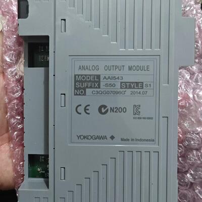 议价AAI543-S50 S1 模拟输模块 横河工控自动化模块维修
