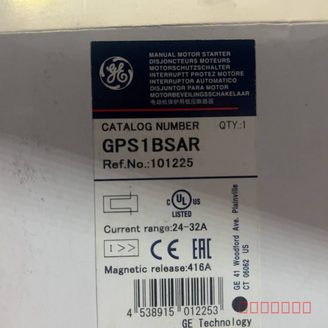 议价全新GE通用电气电动机保护器GPS1BSAR维修