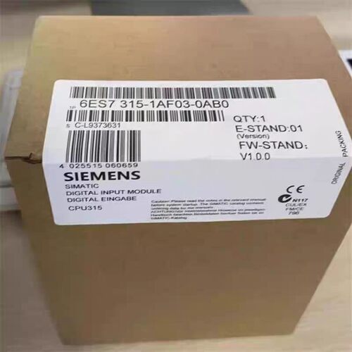 议价6ES7315-1AF03-0AB0 CPU模块 工控数字输入模块维修