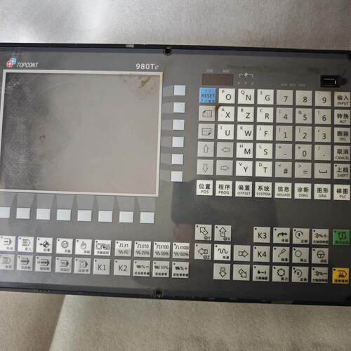 议价TPK980te-2 拓普康数控系统 工控车床操作控制面板维修