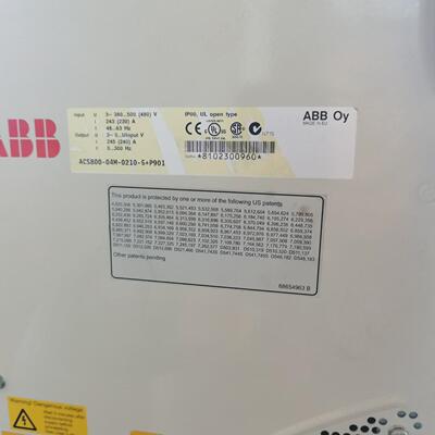 议价ACS800-04M-0210-5+P901 ABB变频器 工控调速设备维修