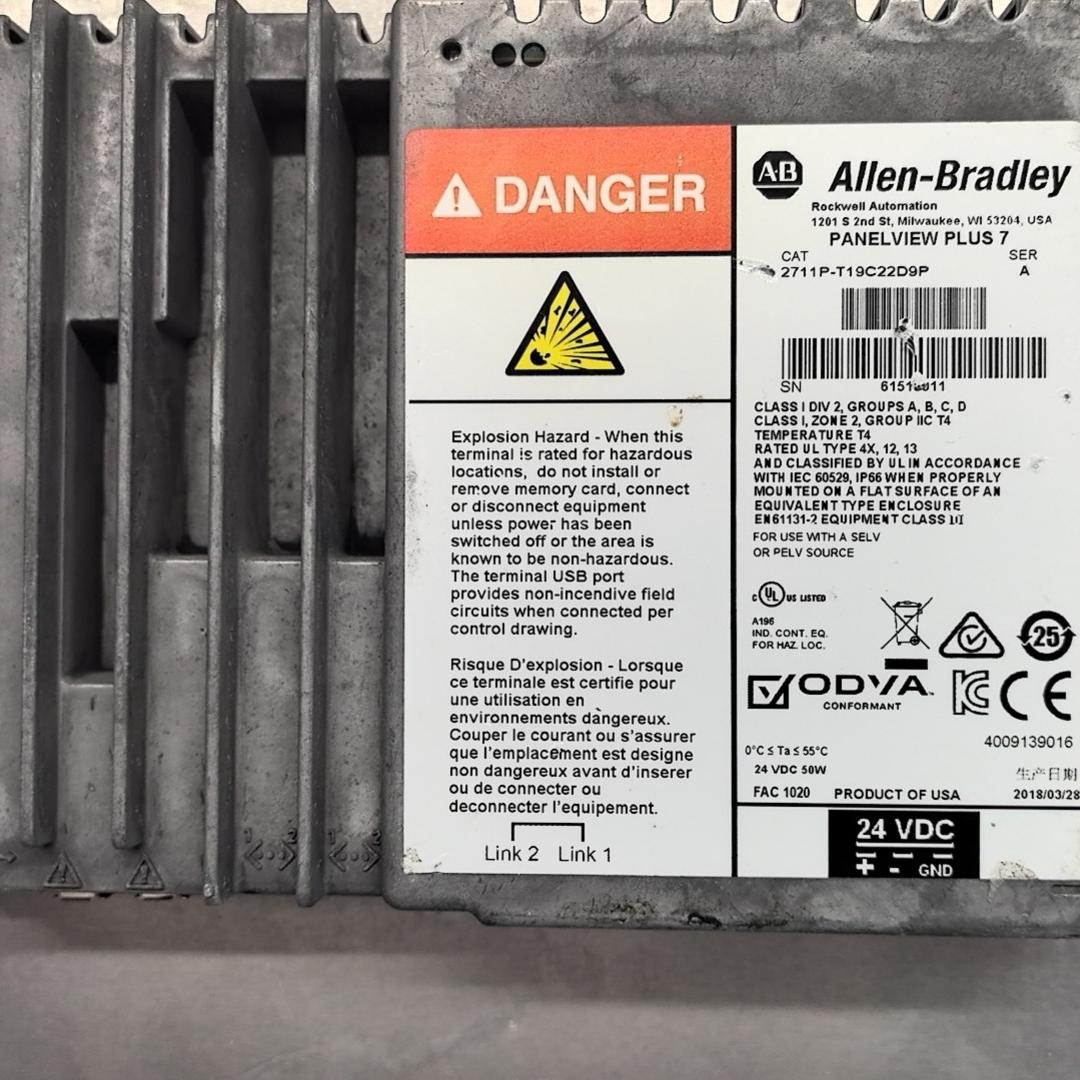 议价2711P-T19C22D9P AB工控触控屏 自动化工业操作终端维修图片