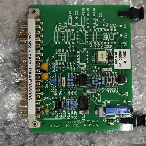 议价PAAE066003 C4 Ntc-card 瓦锡兰船舶工控电路板维修