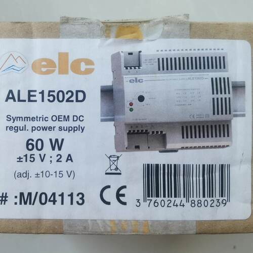 议价ALE1502D 开关电源 ELC ±15V 60W直流稳压电源维修