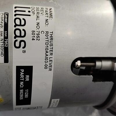 议价R01TD10AAI03-00 THRUSTER LEVER lilaas 工业配件维修