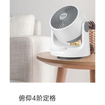 亚摩斯台式循环扇桌面小型电风扇对流扇家用6寸摇头小风扇3档调节