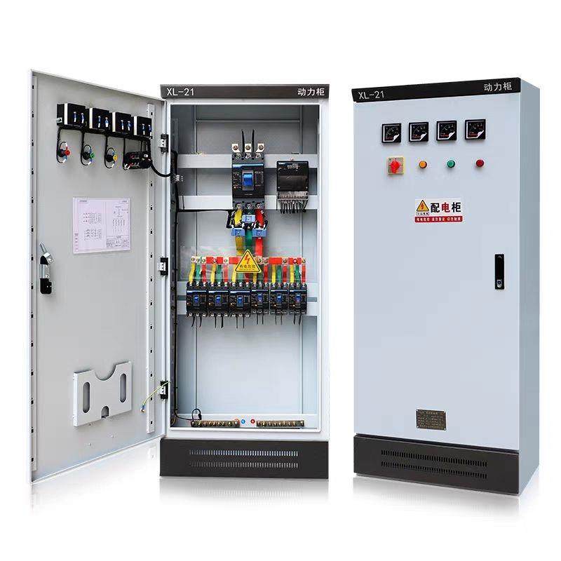 定制成套配电柜XL-21动力柜GGD开关进出线柜工地照明控制配电箱