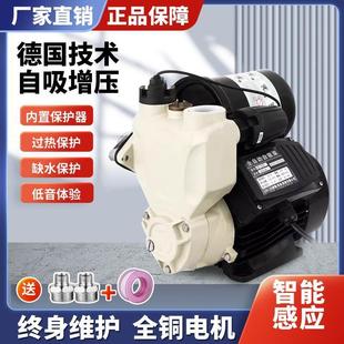 家用全自动增压泵自来水自吸泵管道加压泵220V不锈钢抽水机吸水泵