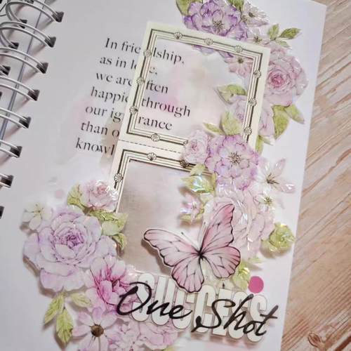 如你所愿文创 大标题 轻复古 字体 大背景 云汀花事 模切 胶带