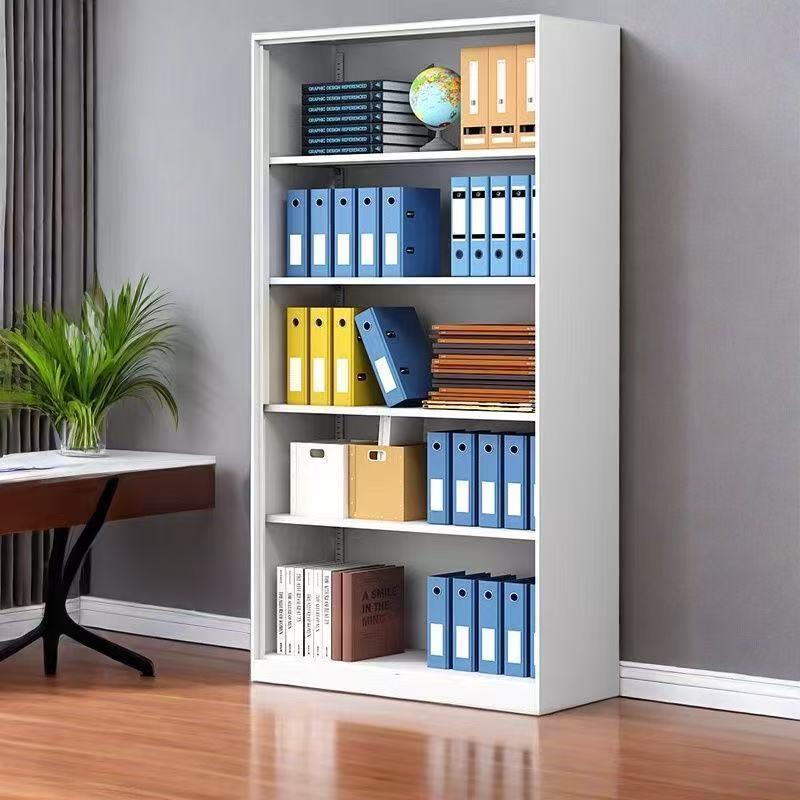 无门文件柜开 放式铁皮收纳柜书柜不带门矮柜办公室资料档案收纳
