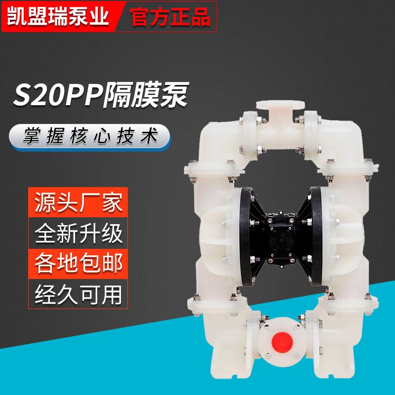 S20PP塑料隔膜泵厂家供应S20B3P2PPS100隔膜泵往复泵工程隔膜泵