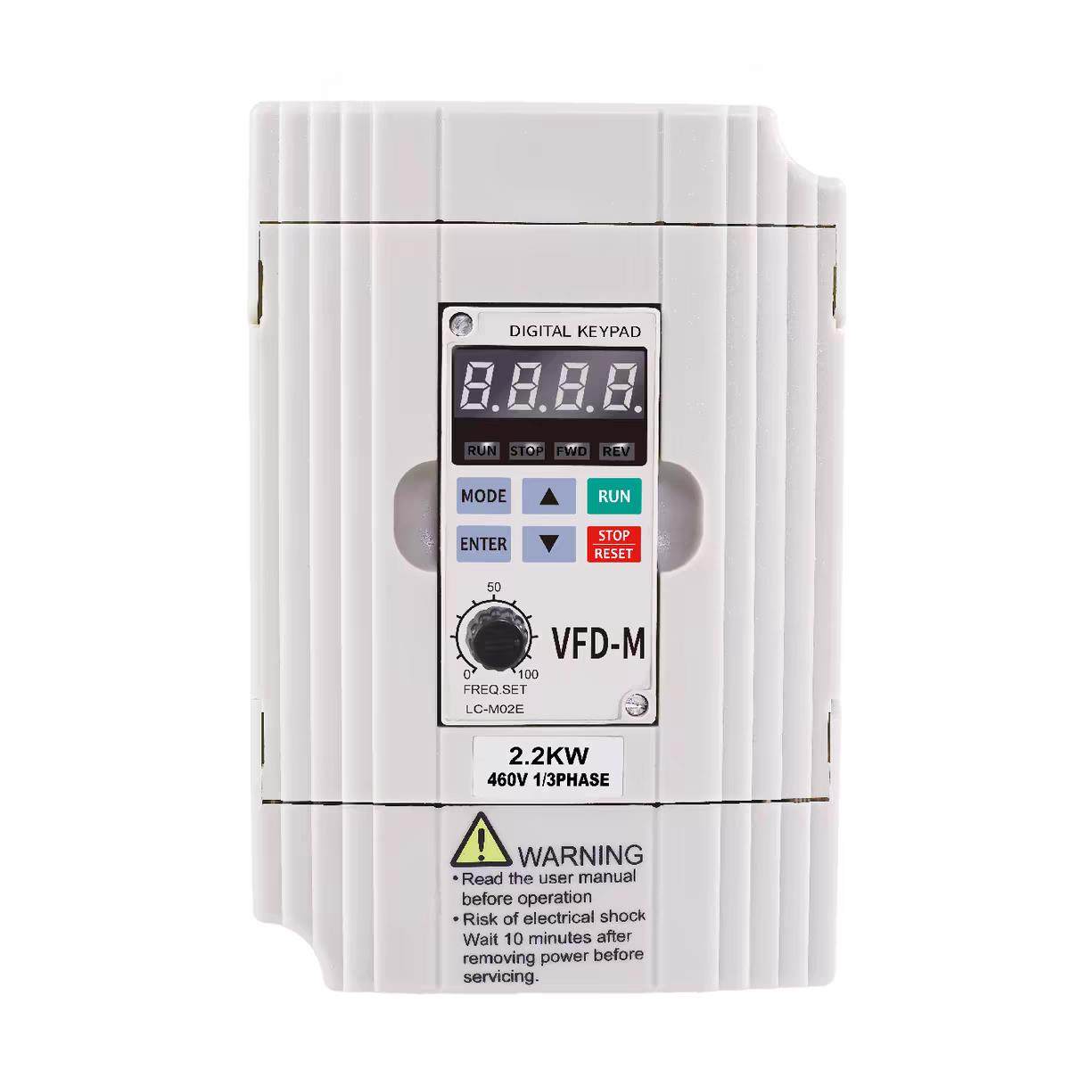 变频器VFD-M三相80单相2201.5/2.2/.7/5.5/7.5KW通风机电机调速器