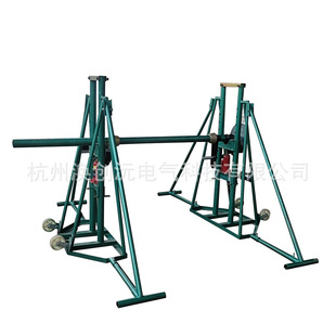 供应大型立式龙门架线盘机械张力电缆放线架大吨位可拆卸式放线架