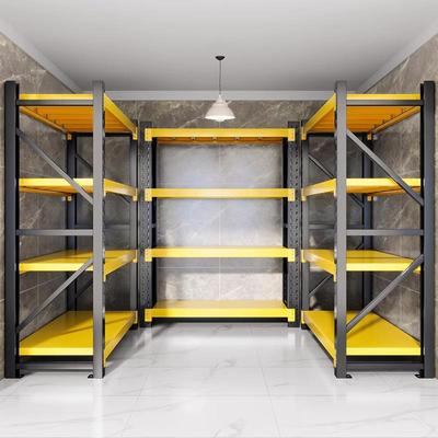 仓储轻型货架置物架家用多层落地收纳架商用超市快递超强承重架子