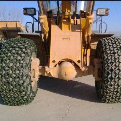 23.5-25轮胎保护链 锻造50装载机轮胎防滑链 5吨铲车轮胎防护链