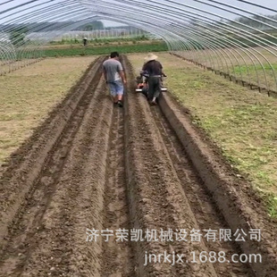 手扶车带开沟起垄整平机 草莓栽培圆盘开沟机 临沂草莓开沟排水机