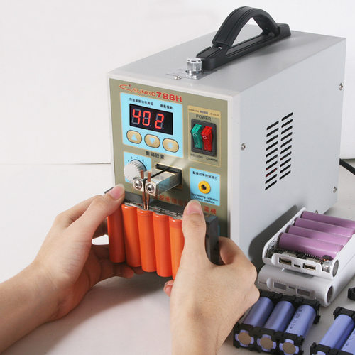 SUNKKO 788H 小型两用多脉冲DIY18650锂电池点焊机充电测试机