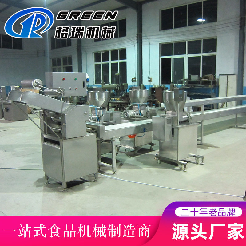 厂家生产 仿手工馄饨皮机全自动多功能馄饨流水线 米面机械