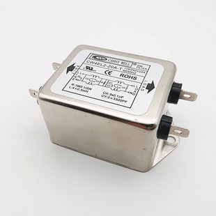 20A 20A30A 増强型220V 双滤波全新原厂 单相电源滤波器 CW4EL2