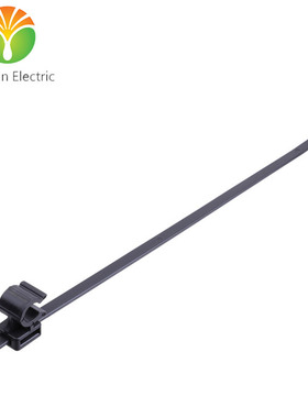 带管夹的分体式固定扎带  汽车扎带 156-00685/T50ROC2A