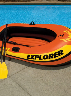 INTEX58331 探险者二人船组 漂流船、皮划艇、充气艇