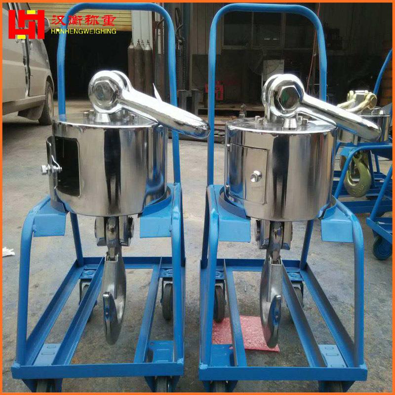 无线电子吊秤5T吊钩秤吊磅称带不干胶打印