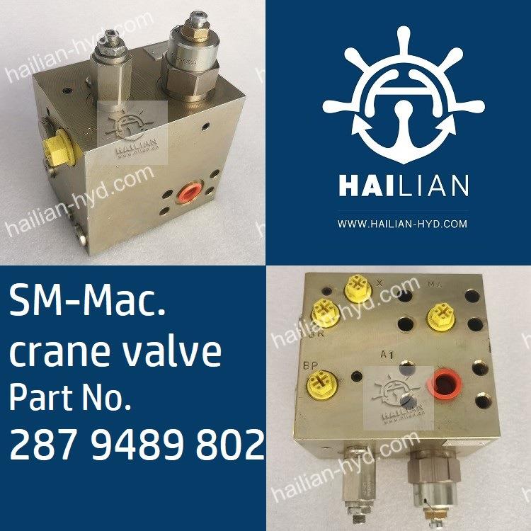 Part No. 287 9489 802 Macgregor crane valve 开舱液压阀备件