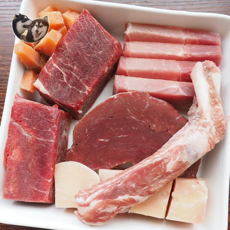 狗狗生骨肉 狗饭自制湿粮鲜粮