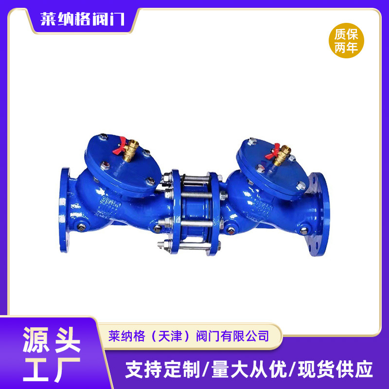 防污隔断阀HS41X法兰过滤管道逆止阀手动防倒流球墨铸铁阀门