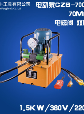 普通型 超高压油泵 电动液压泵浦站 油压机 压力达70mpa