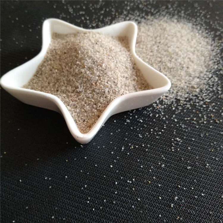 辉浩厂家销售海砂 40-70目铸造用 烘干园粒石英砂 肌理砂