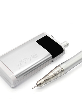 跨境新款便携充电无刷美甲打磨机显示屏35000转电动卸甲磨甲机厂